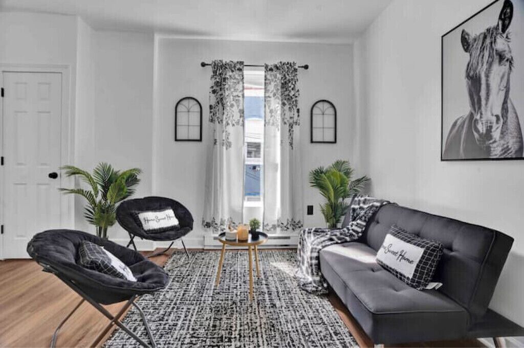 St. Paul's Park Apartment | 2nd flr Paradise downtown Allentown! Secured parking lot