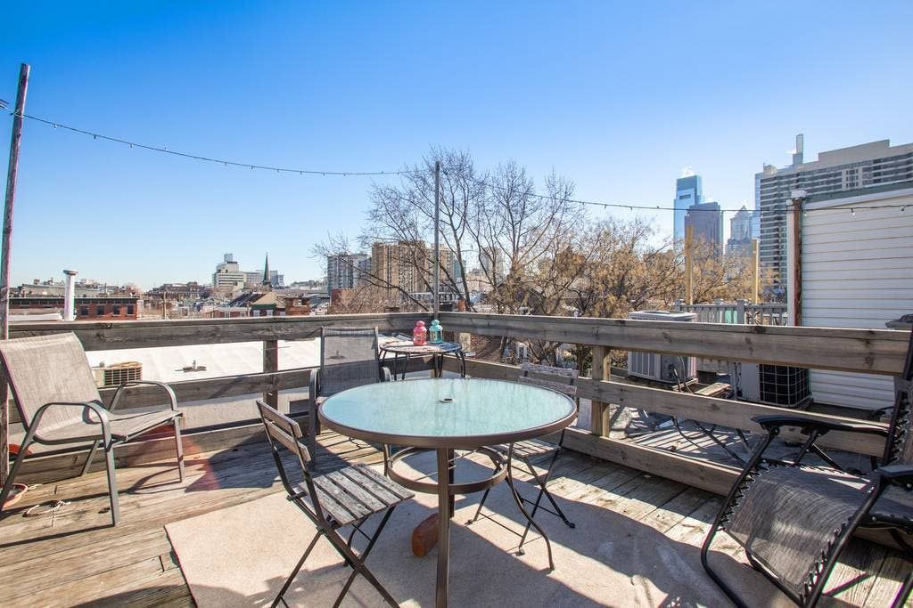 Photo of Patio Balcony in Spring Garden