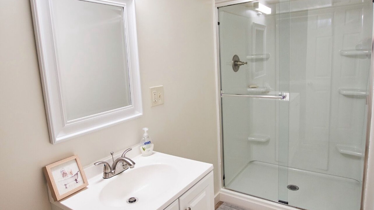 Photo of Bathroom in White