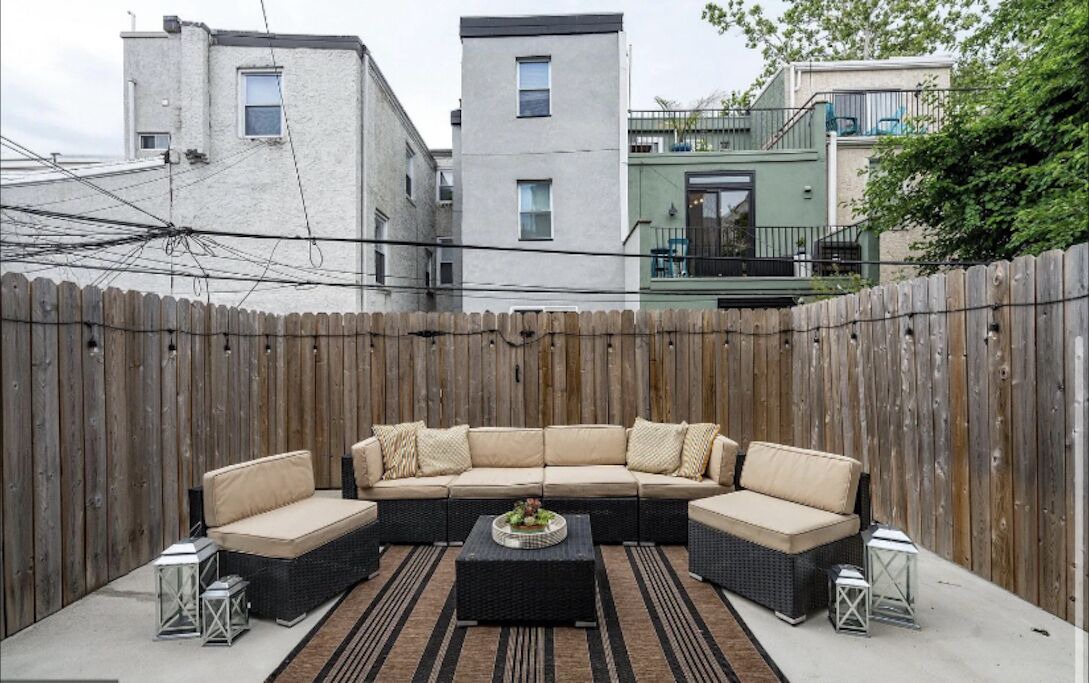 Photo of Patio Balcony in Spring Garden