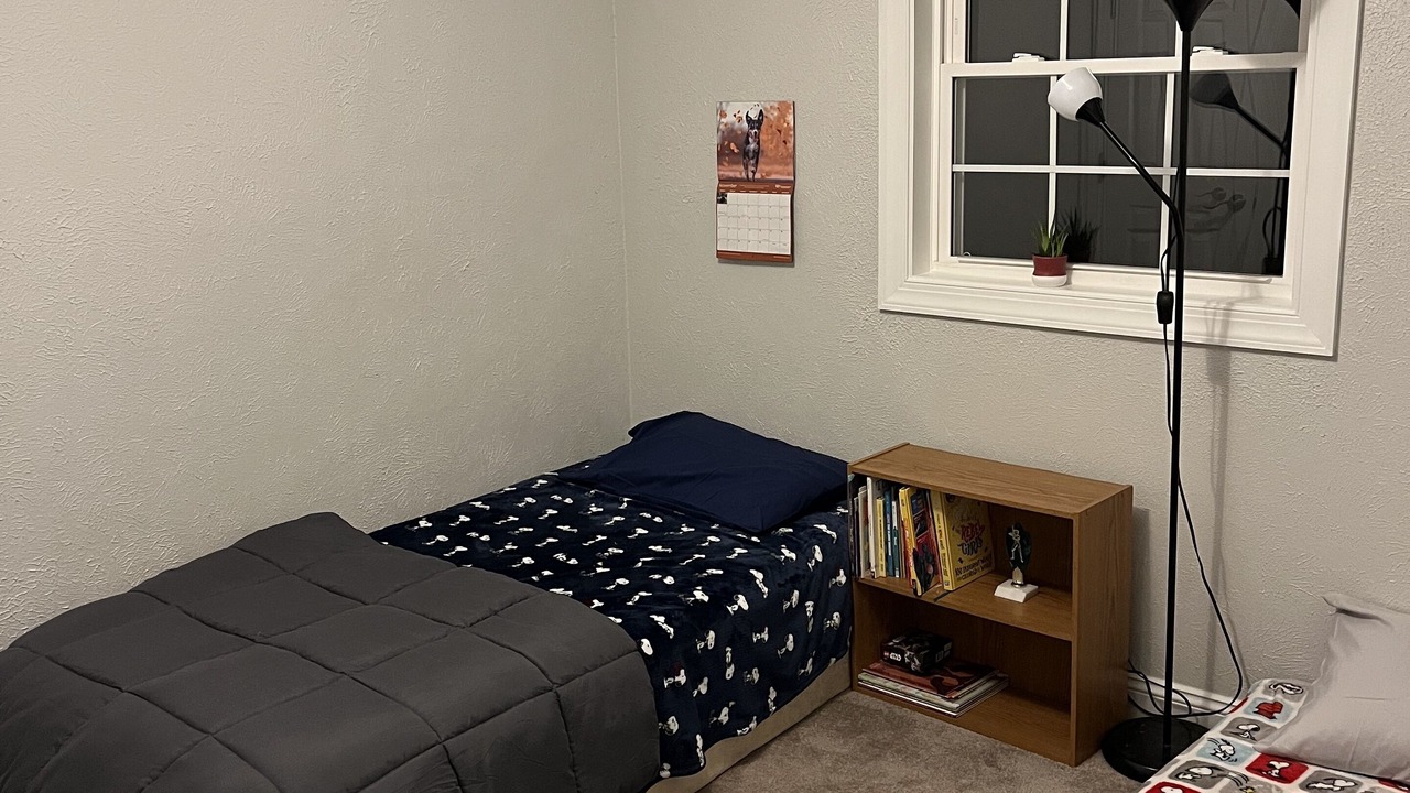 Photo of Bedroom in Gray