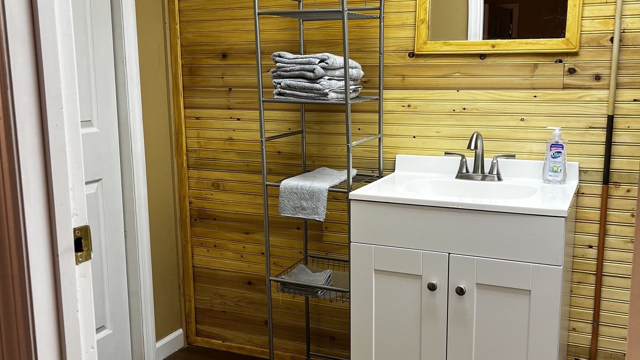 Photo of Bathroom in Red Jacket