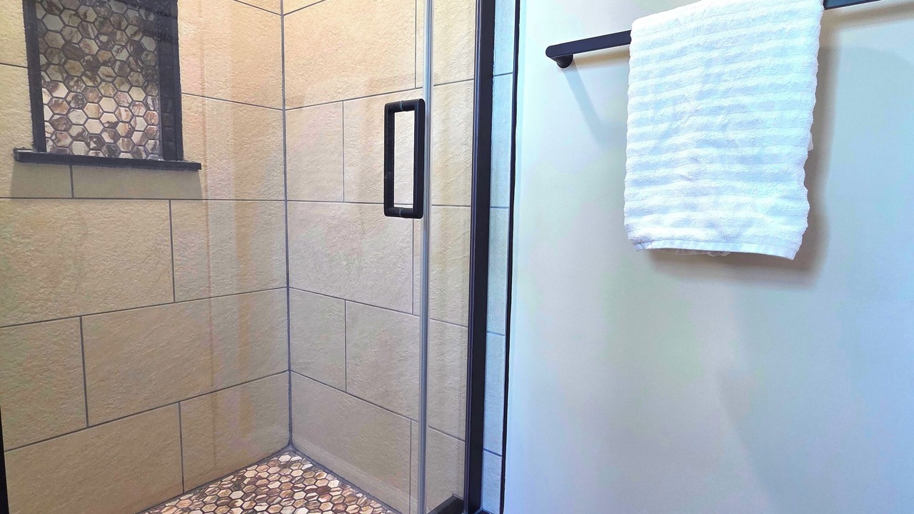 Photo of Bathroom in Beach Lake
