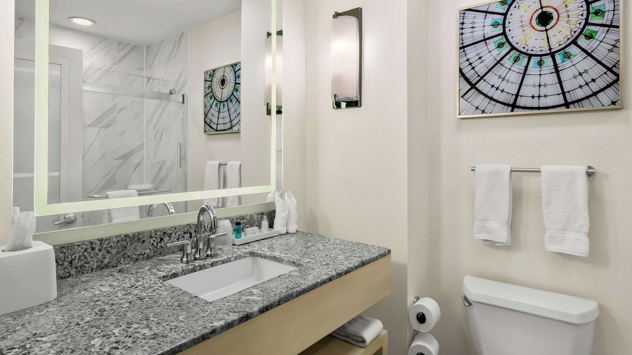 Photo of Bathroom in Downtown Baltimore