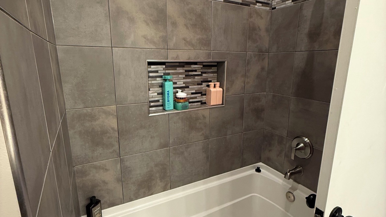 Photo of Bathroom in Plum