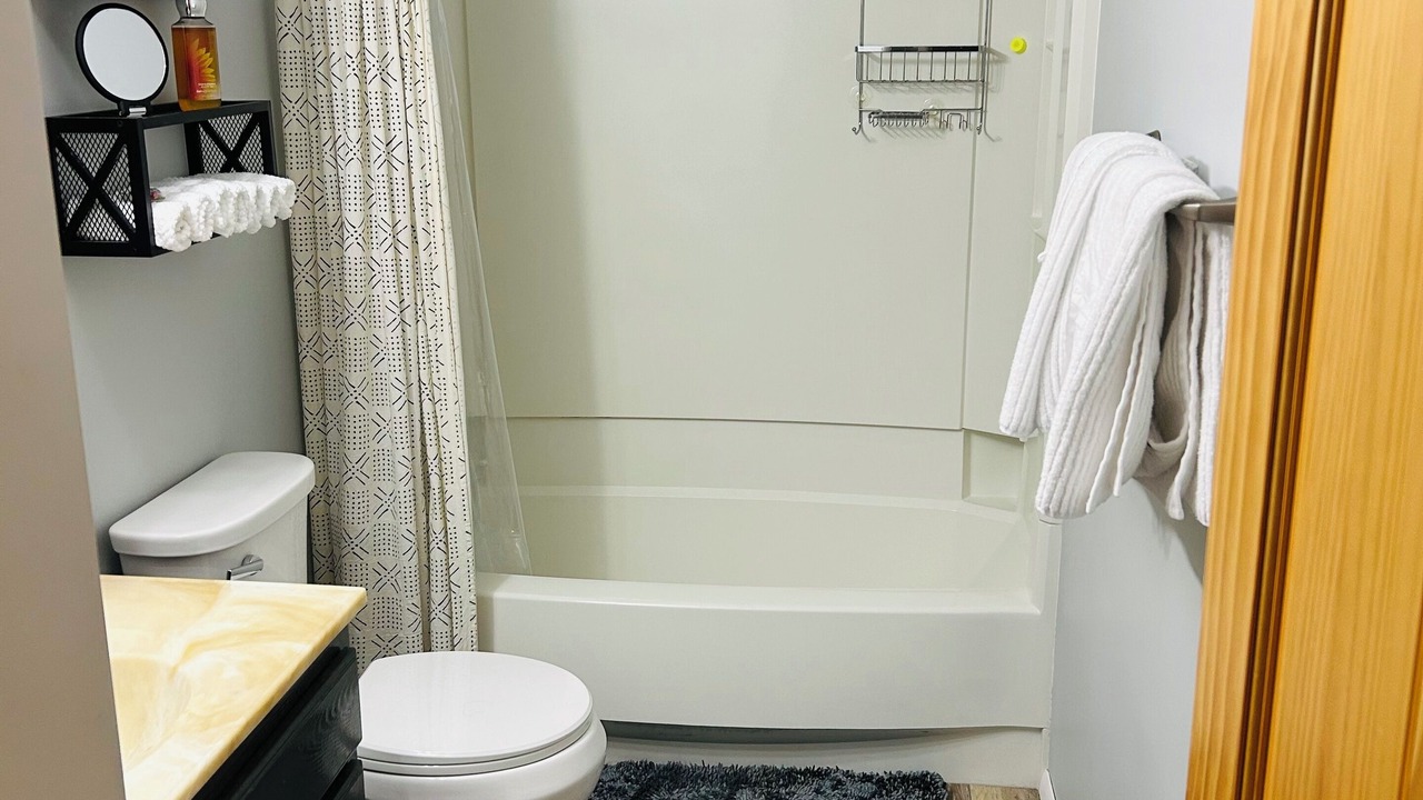 Photo of Bathroom in Plum