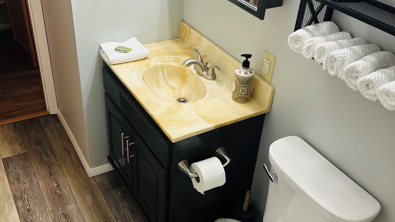 Photo of Bathroom in Plum