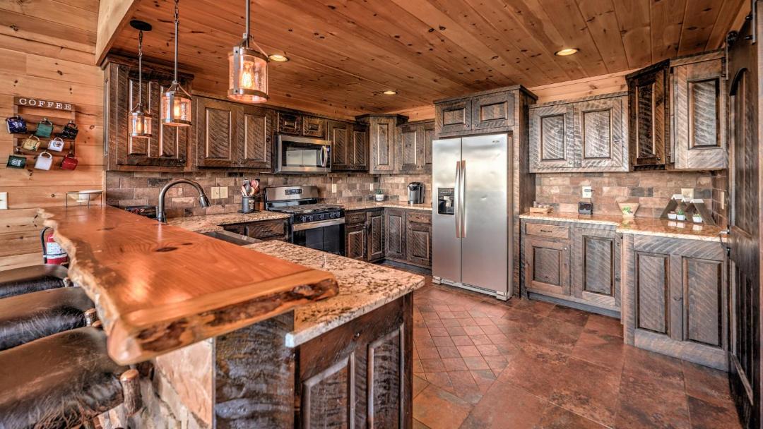 Photo of Kitchen in Cherry Log