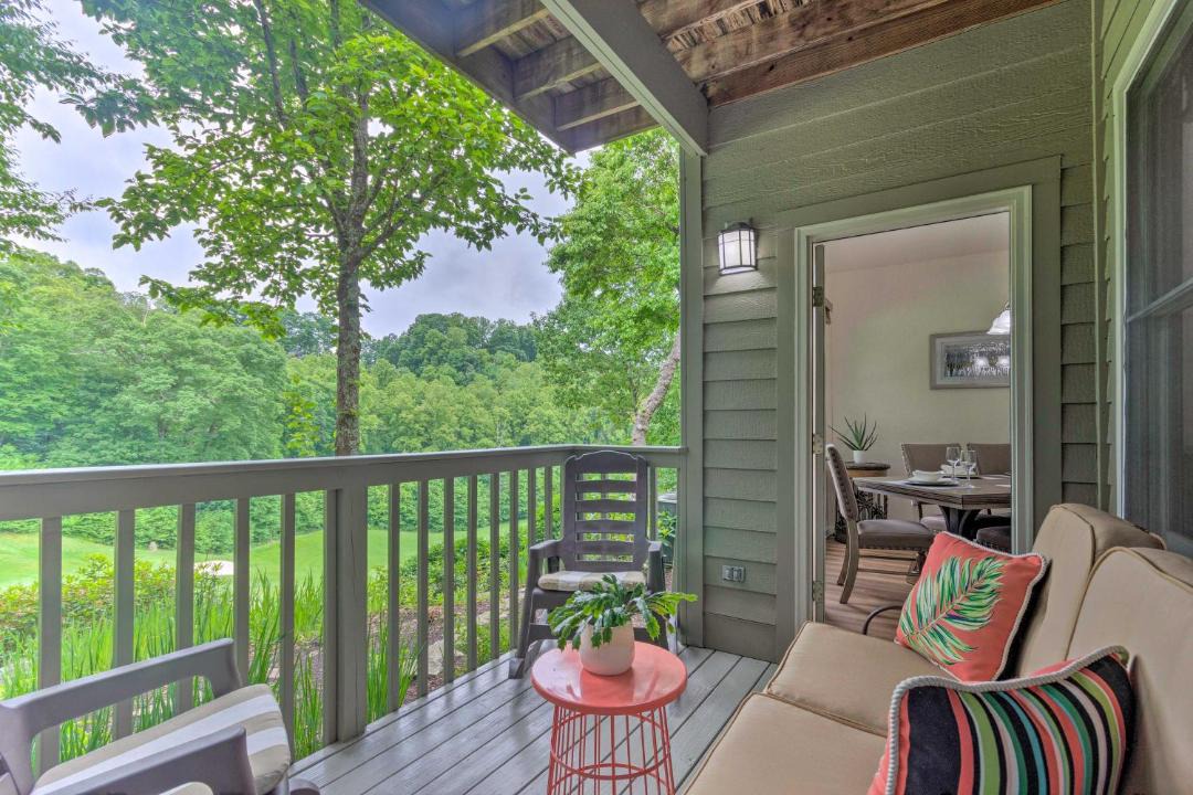 Photo of Patio Balcony in Mountain Air